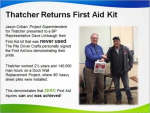Thatcher Returns First Aid Kit