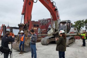 Taking Photo of Front Loader